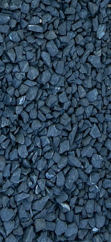 1" Black Gravel Medium (pallet/bag 1.5yd)