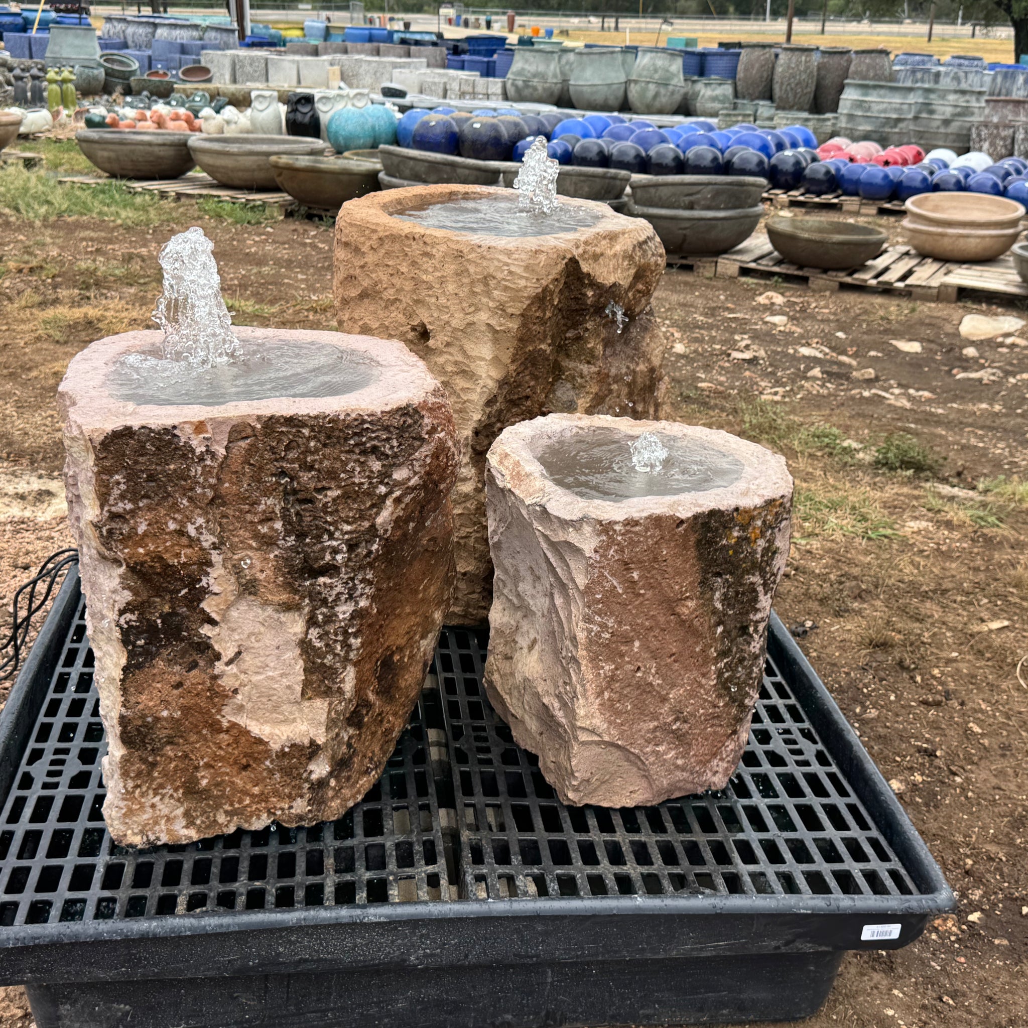 Stone Infinity Fountain