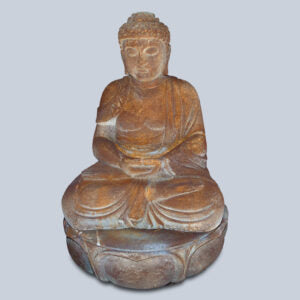 Large Buddha Fountain w/Lotus Base BVG