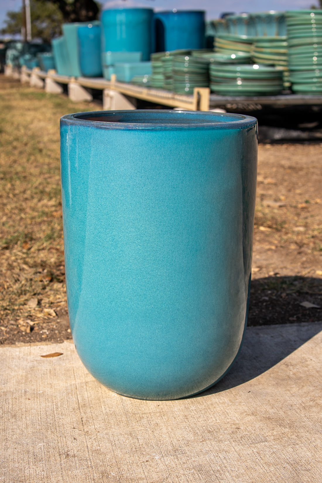 Tall Round Planter