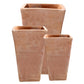 Terracotta Tapered Square Planter