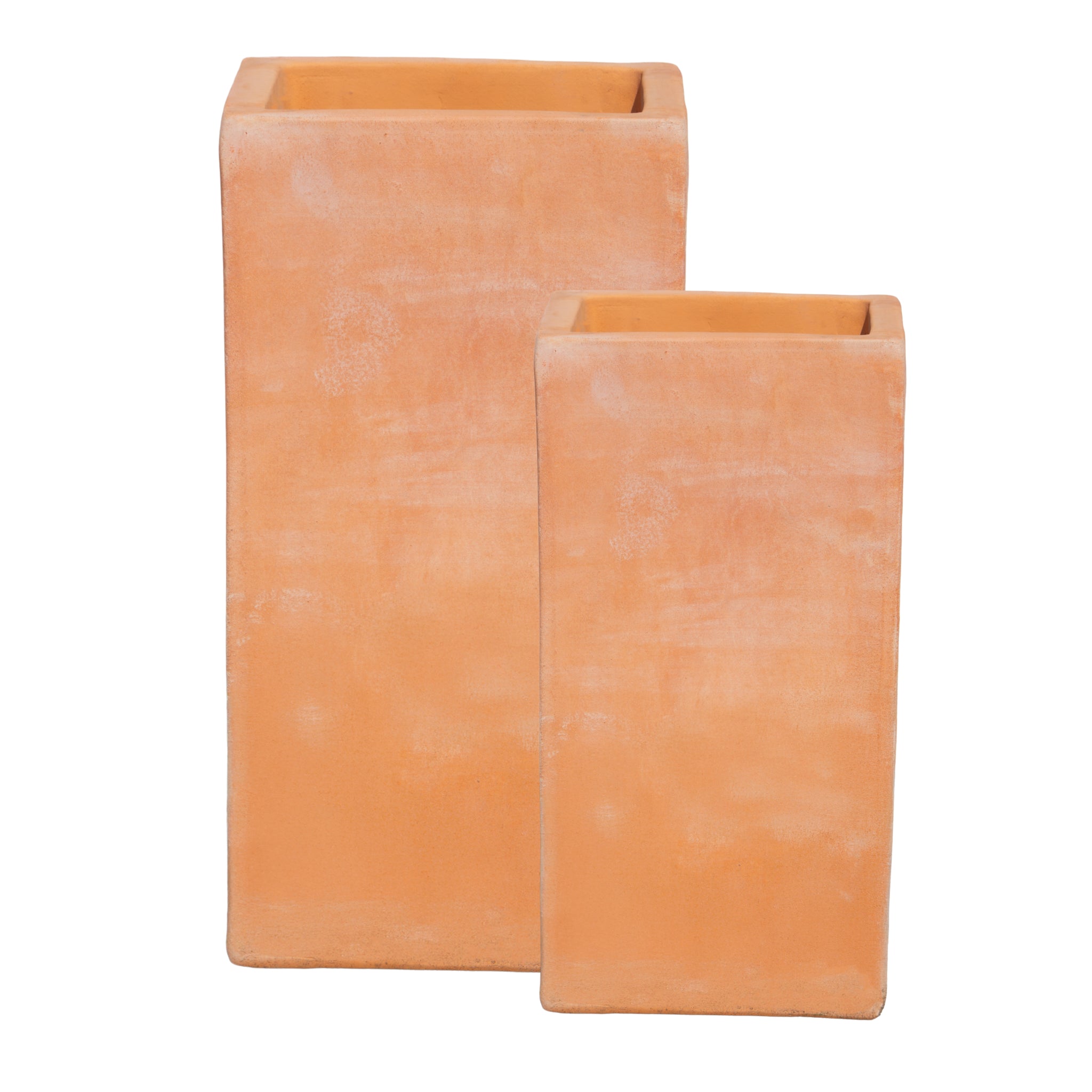 Terracotta Tall Square Planter