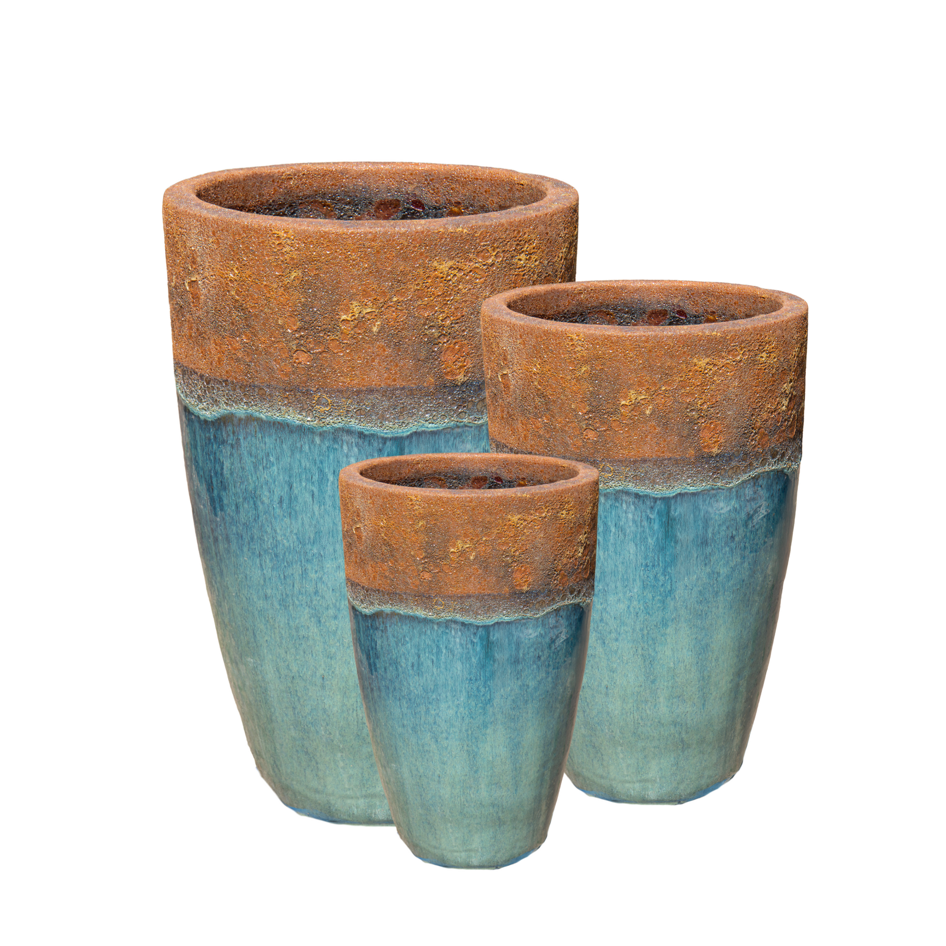 Tapered Cylinder Pot Volcanic Grey / ...