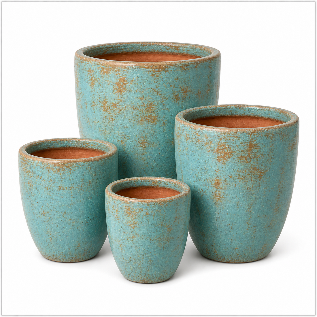 Round Lipless Planter