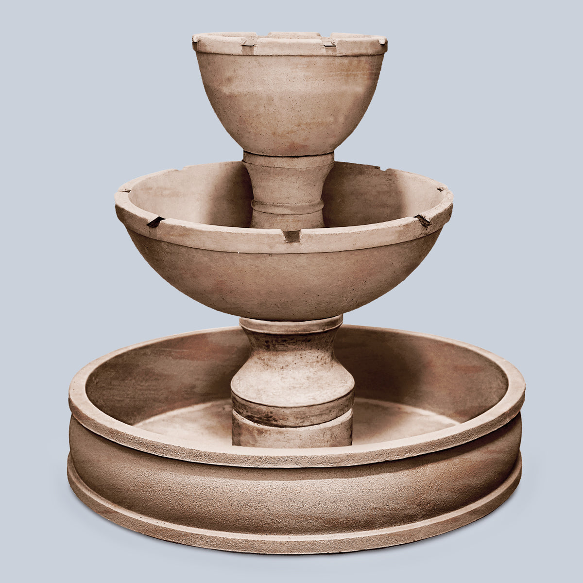 Contempo Fountain in 70" Fiberglass Pond