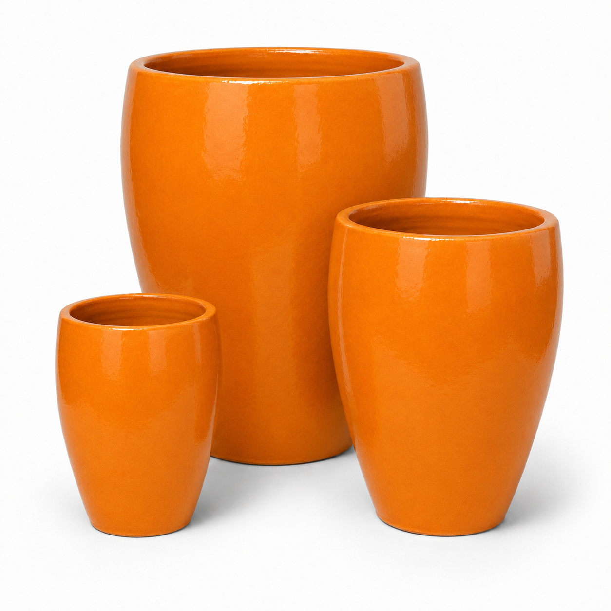 Bowed Smooth Planter