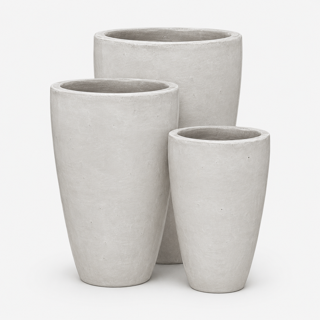 Alulan Tall Round Planter