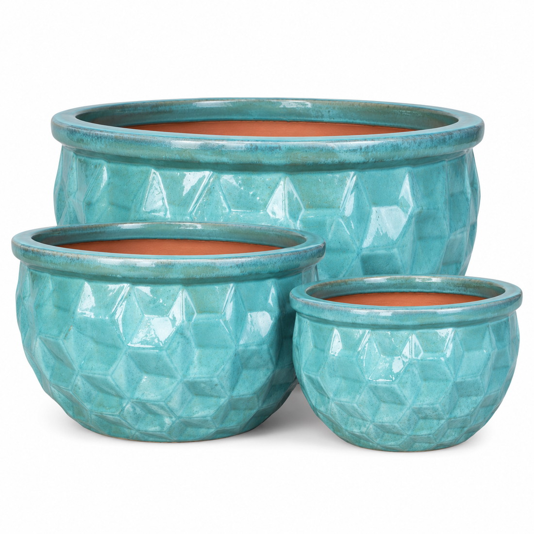 Geometric Bowl Planter