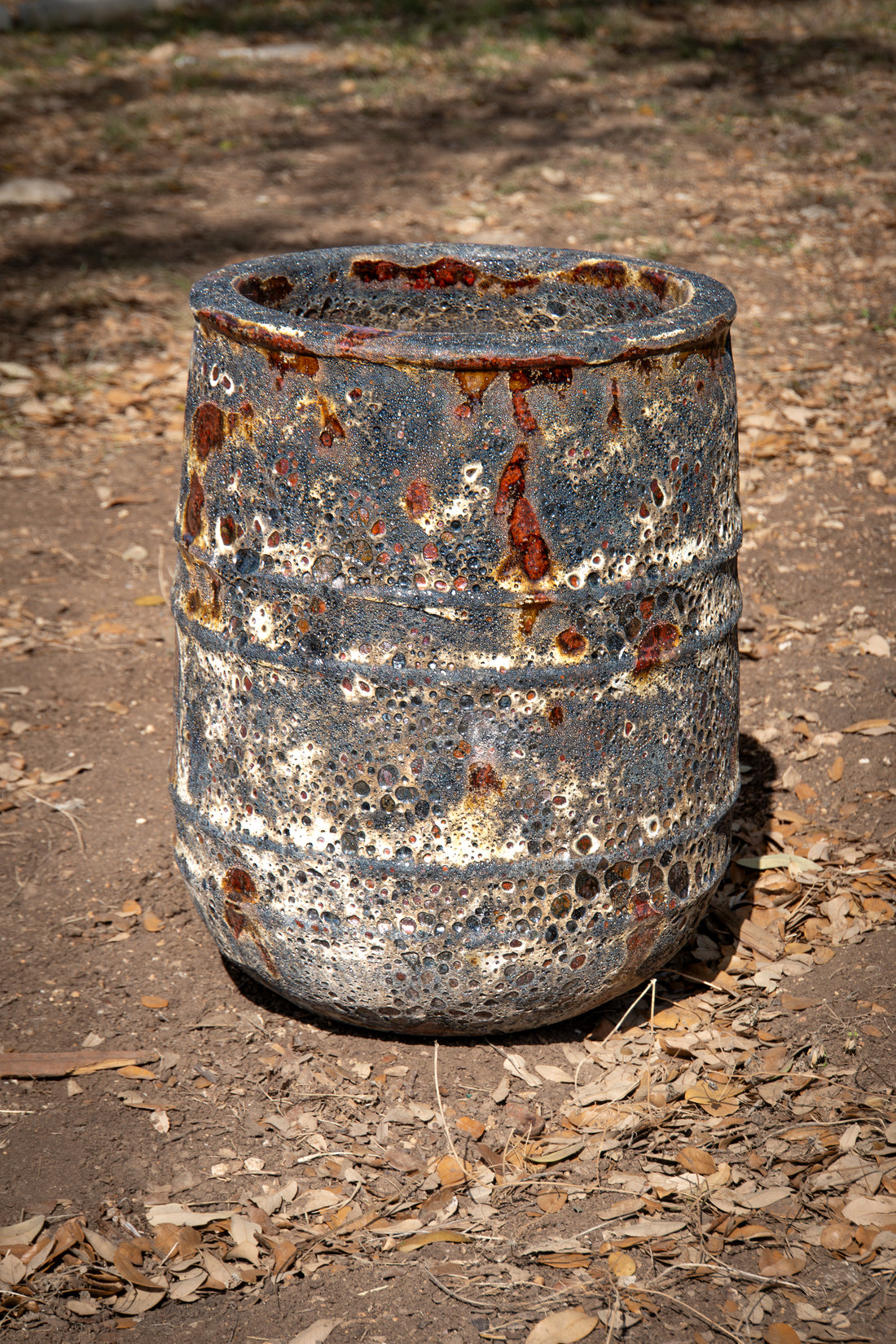 Ribbed Cylinder Planter