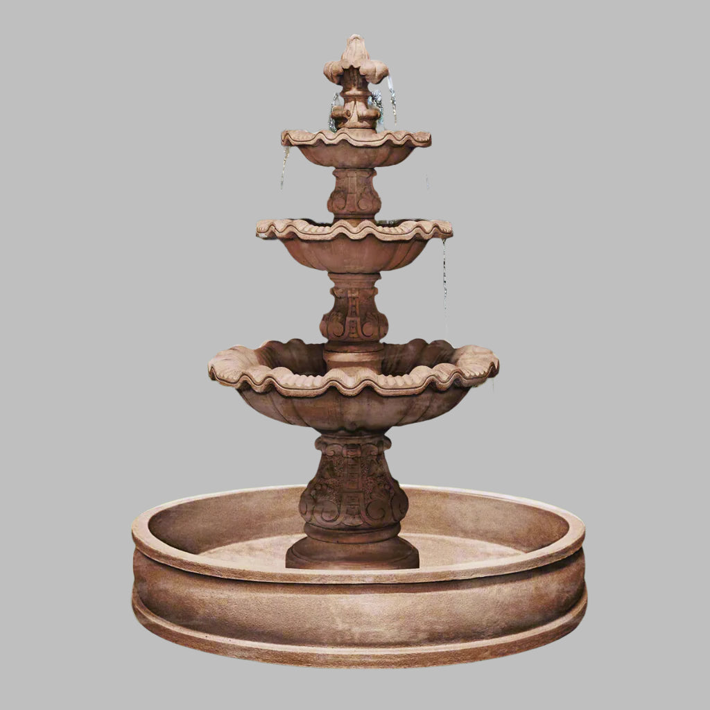 Portofino 3-Tier in 62" Fiberglass Pond