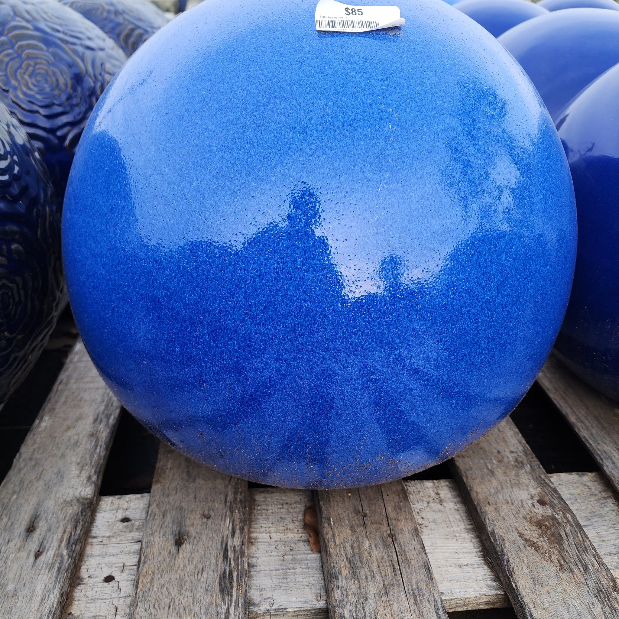 Light Blue Sphere 15"