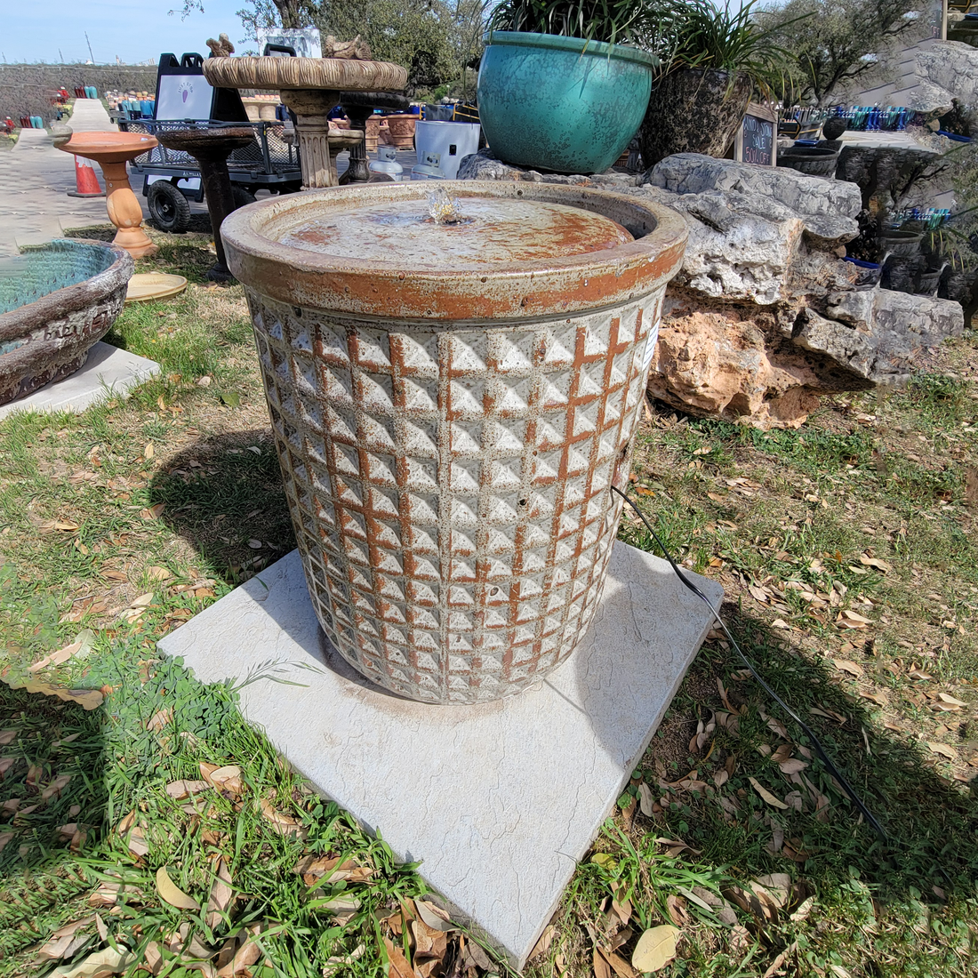 Waffle Bullet Fountain
