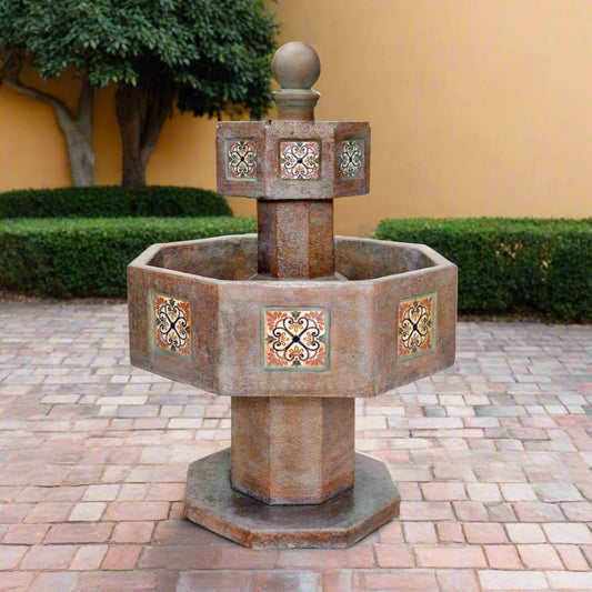 Valencia Fountain w/ Customizable Tiles POM